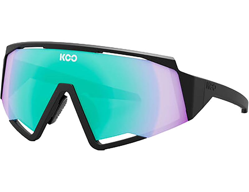 Balfes Bikes Koo Spectro Sunglasses in Black Matt/Green Mirror | Free postage over £30, £10 off first order, price match & 0% finance.