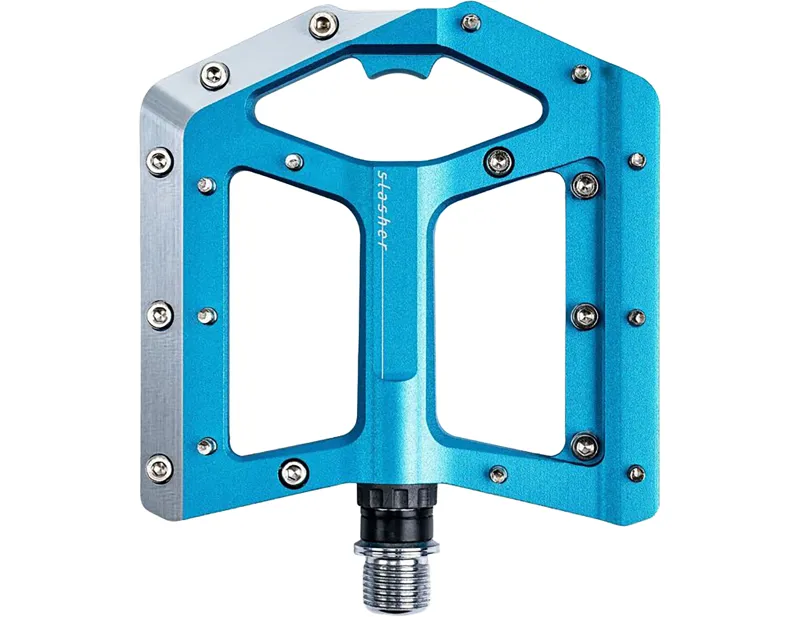 Balfes Bikes Cube Slasher  Pedals in Blue | Free postage over £30, £10 off first order, price match & 0% finance.