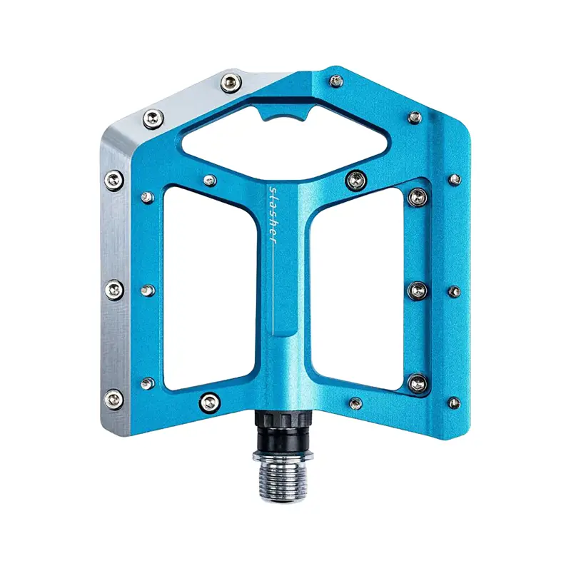 Balfes Bikes Cube Slasher Pedals in Blue | Free postage over £30, £10 off first order, price match & 0% finance.