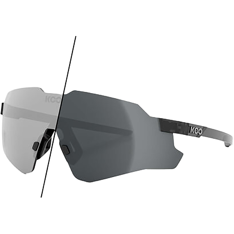 Balfes Bikes Koo Nebula Sunglasses in Black Glass/Photochromic Graphite Mirror | Free postage over £30, £10 off first order, price match & 0% finance.