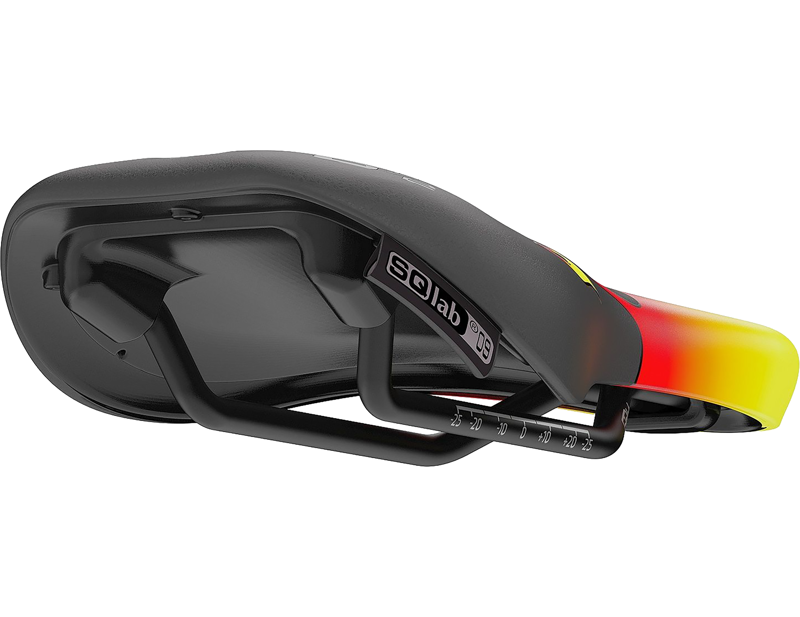 SQlab Ergowave 6 1/2in Kids Saddle in Flames-4