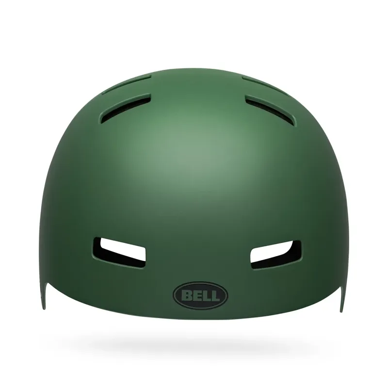 Bell Local Solid BMX Helmet in Dark Green-2