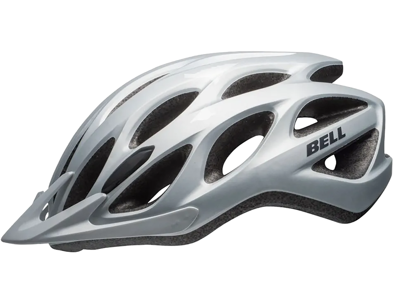 Bell Tracker 54-61 cm Helmet in Silver-1