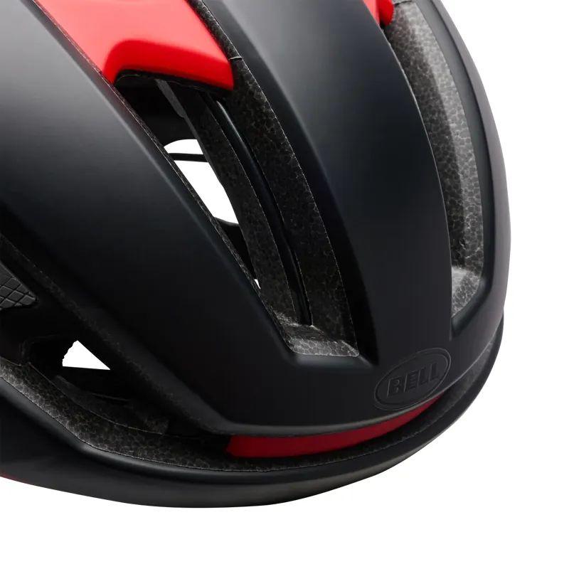 Bell XR Spherical Fluid MIPS Gravel Helmet in Black/Red-6