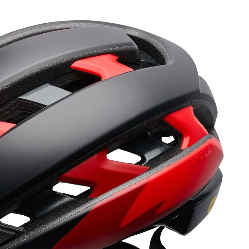 Bell XR Spherical Fluid MIPS Gravel Helmet in Black/Red-7