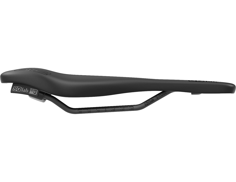 SQlab 612 Ergowave Active S-Tube 2.1 Saddle in Black-2
