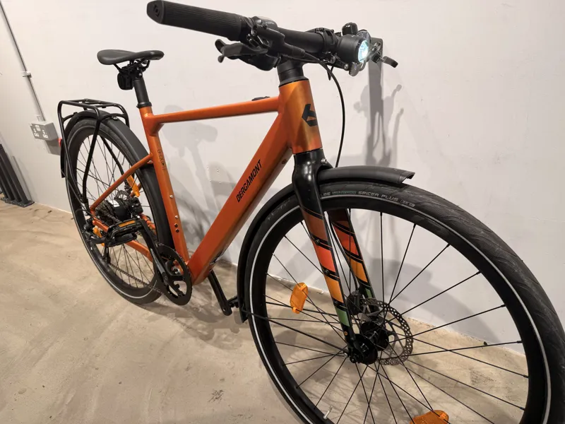 EX DEMO Bergamont E-Sweep Sport Electric Hybrid Bike Size 52cm 2025 in Matt Rusty Orange-3