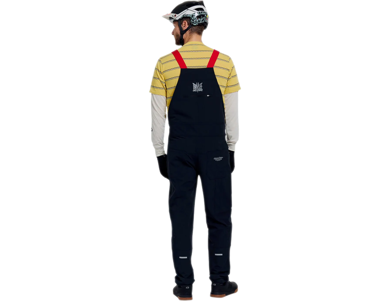 Troy Lee Designs Oversender Pro Mono Mountain Bike Bib Trousers in Black-6