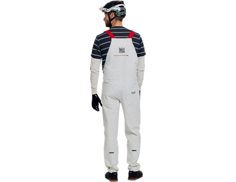 Troy Lee Designs Oversender Pro Mountain Bike Bib Trousers in Pumice-6