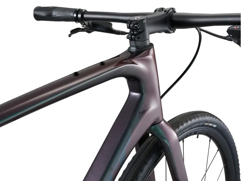 Giant FastRoad AR Advanced 1 Hybrid Bike 2025 in Dark Iridescent-5