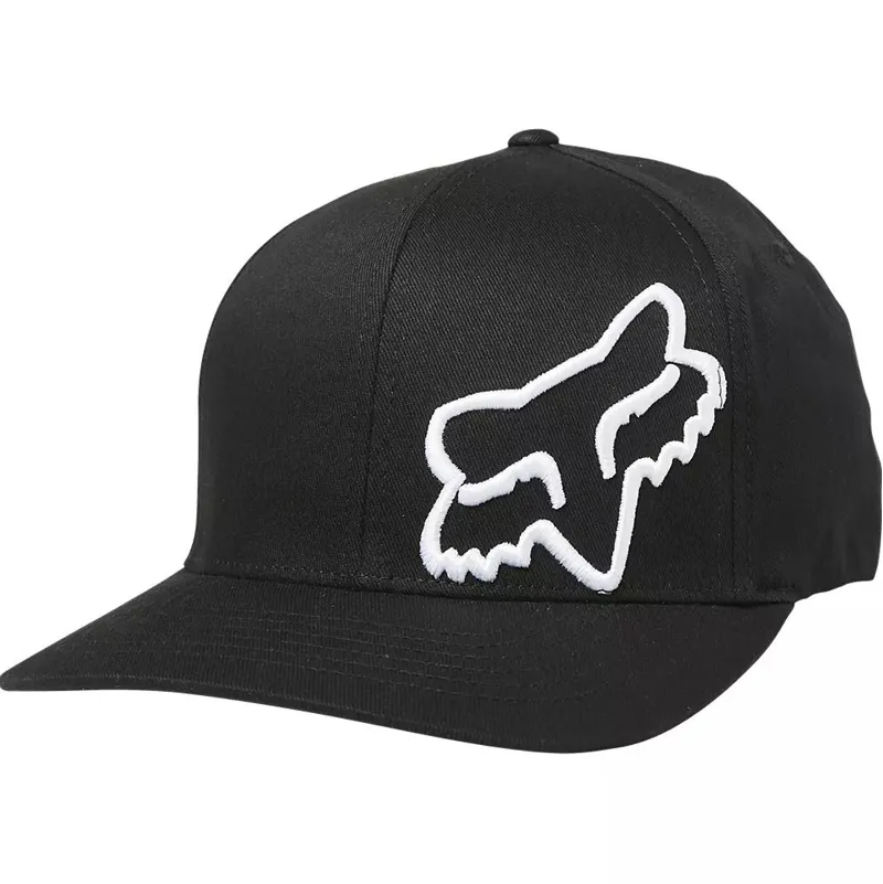 Fox Racing Flex 45 Flexfit Hat in Black/White