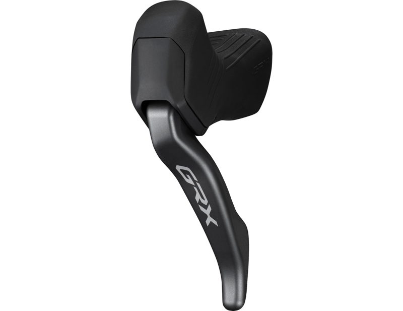 Shimano BL-RX825 GRX Lever and BR-RX820 calliper left rear in Black-1