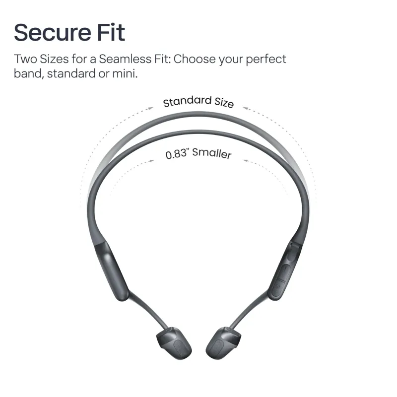 Shokz OpenRun Pro 2 Mini Cycle Headphones in Black-1