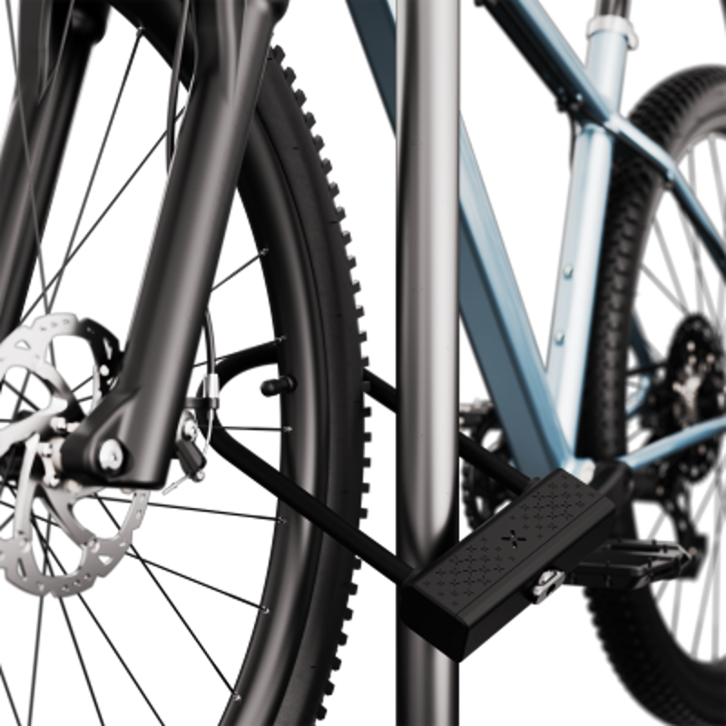 Black X Titan RockSolid Smart Shackle Lock in Black-2