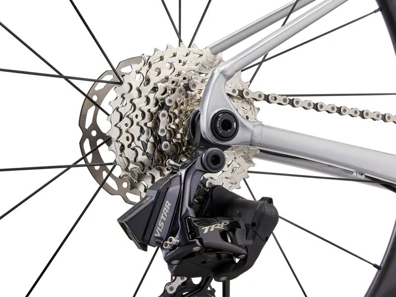 Giant Seek 1 Kids Road Bike 2026 in Raw Aluminum-3