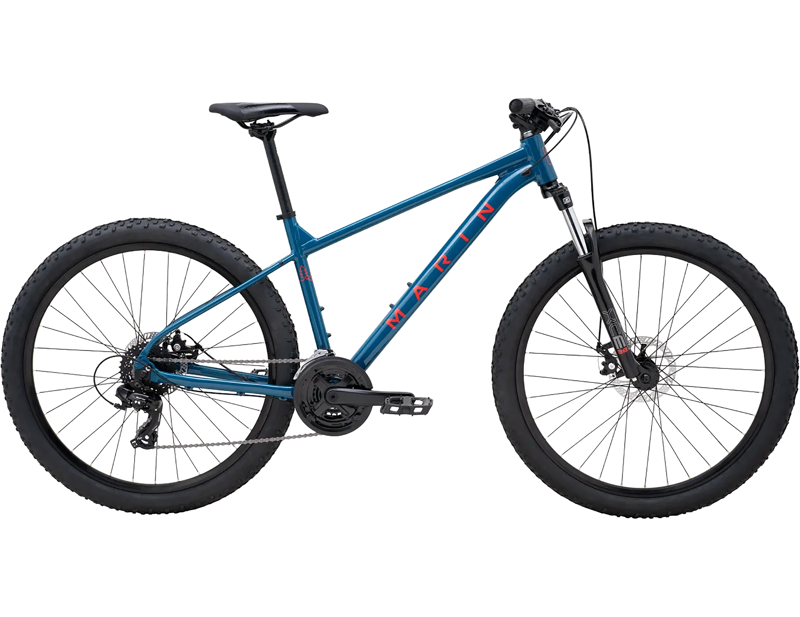 Balfes Bikes Marin Bolinas Ridge 1 29 Inch Wheel Hardtail Mountain Bike 2025 in Blue | Free postage over £30, £10 off first order, price match & 0% finance.