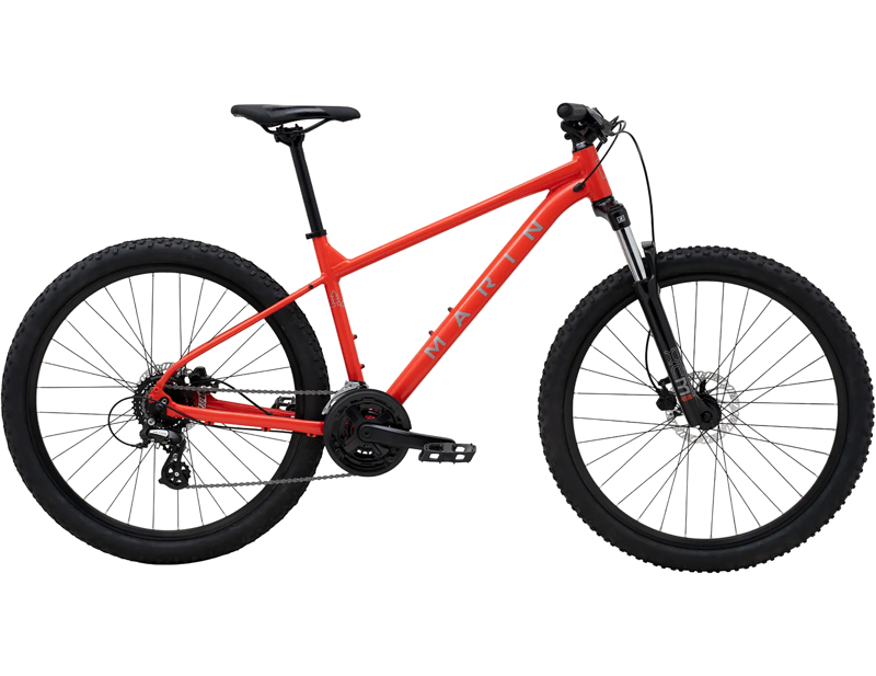 Marin Bolinas Ridge 2 27.5 Inch Wheel Hardtail Mountain Bike 2025 in Red