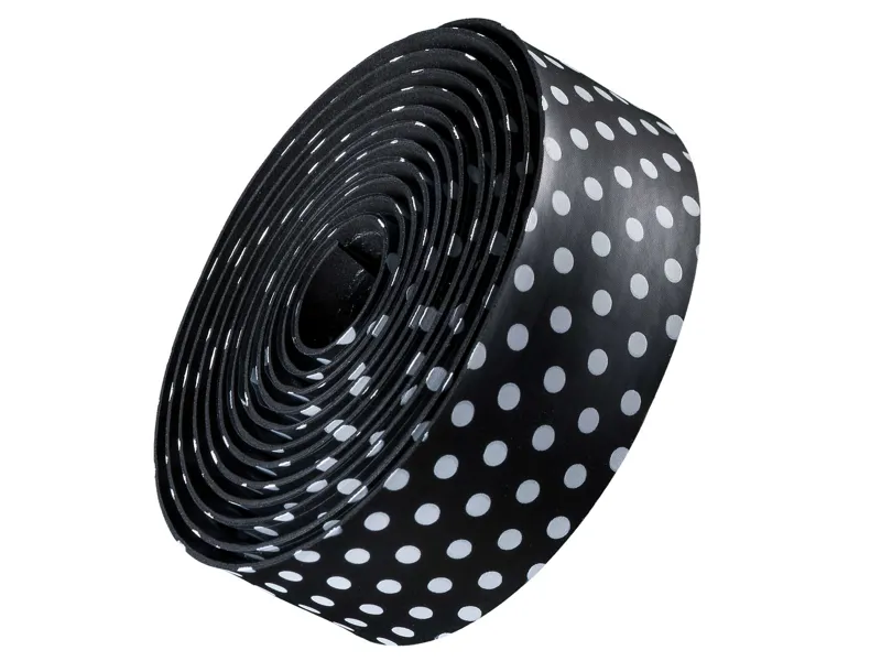 Bontrager Gel Cork Graphic Handlebar Tape in Dots Black