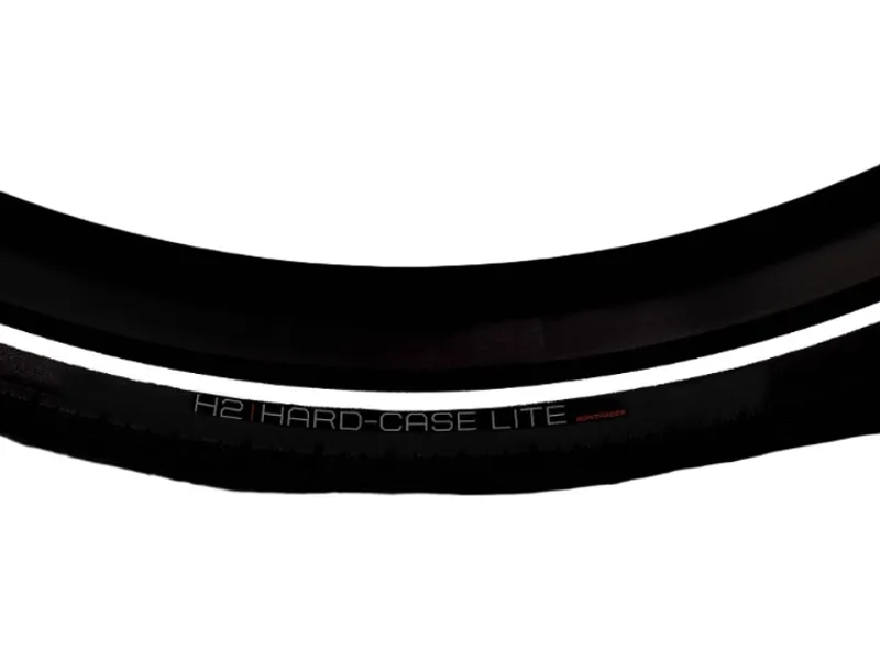 Bontrager H2 Hard-Case Lite 700c Reflective Hybrid Tyre in Black-3