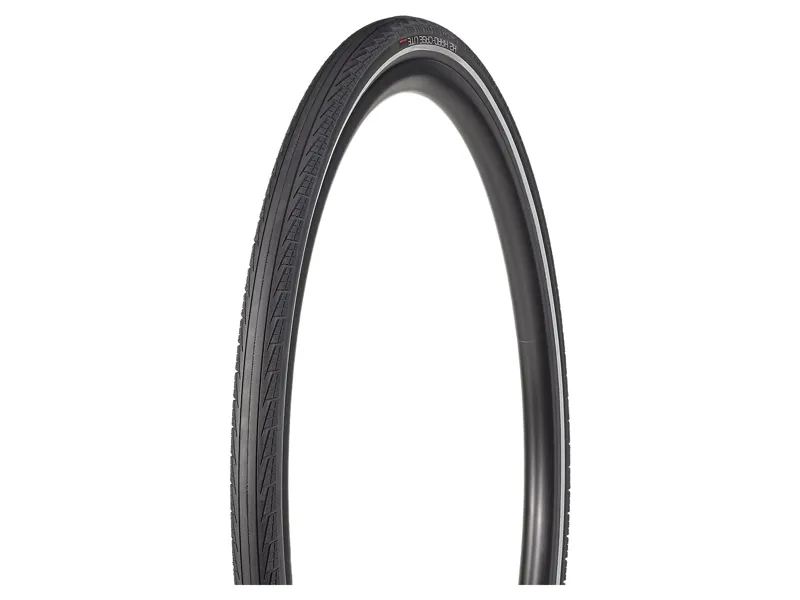Bontrager H2 Hard-Case Lite 700c Reflective Hybrid Tyre in Black