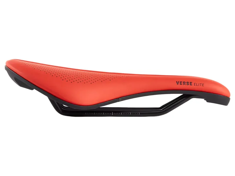 Bontrager Verse Elite Short Bike Saddle in Red-2