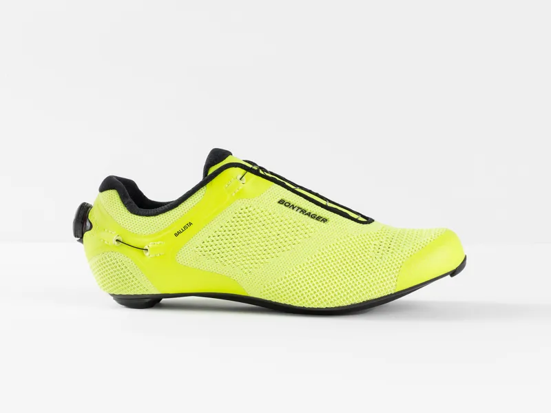 Bontrager Ballista Knit SPD-R Carbon Road Cycling Shoe in Yellow