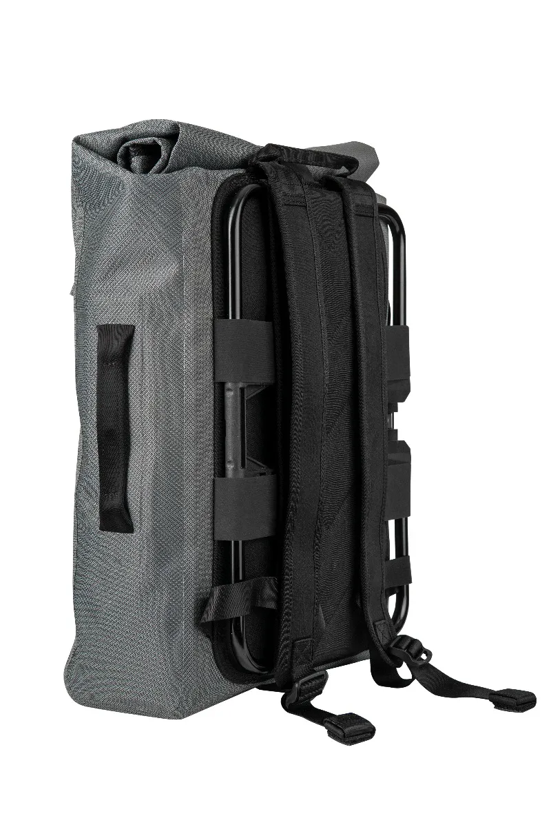 Brompton Borough Waterproof Backpack in Graphite-3