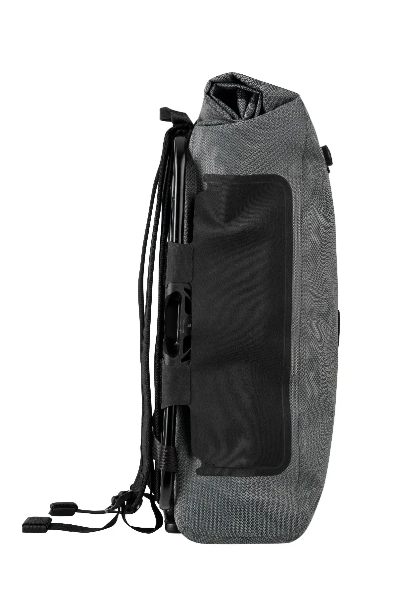 Brompton Borough Waterproof Backpack in Graphite-2