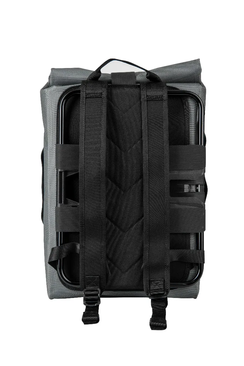 Brompton Borough Waterproof Backpack in Graphite-4