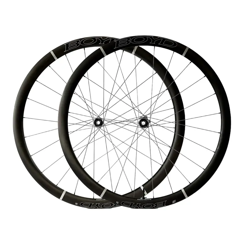 Balfes Bikes Boyd 36 Road Disc SL Carbon Fibre Wheelset HG in Black | Free postage over £30, £10 off first order, price match & 0% finance.
