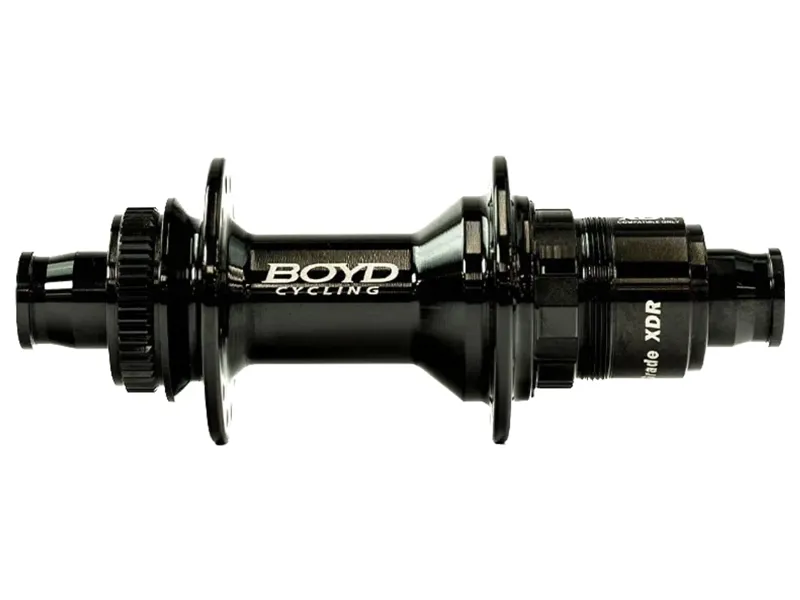 Boyd 44mm Disc Brake Carbon Fibre Wheelset XDR in Black-4