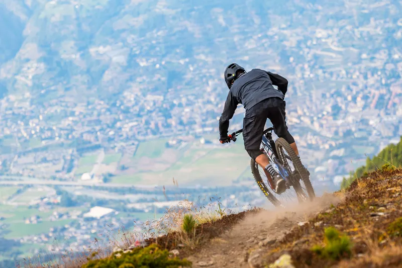 Endura SingleTrack Long Sleeve MTB Jersey in Mushroom-7