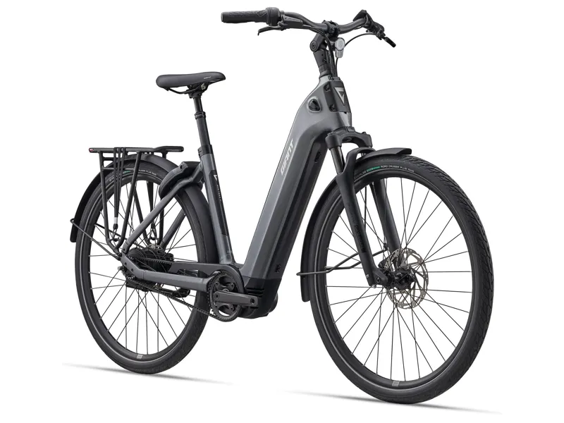 Giant NewTour E+ 0 LST 625Wh Electric Hybrid Bike 2027 in Charcoal-1