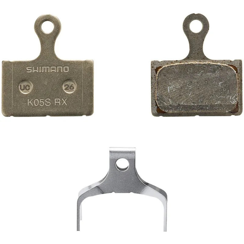 Shimano KO5S-RX Disc Brake Pads and Spring in Black