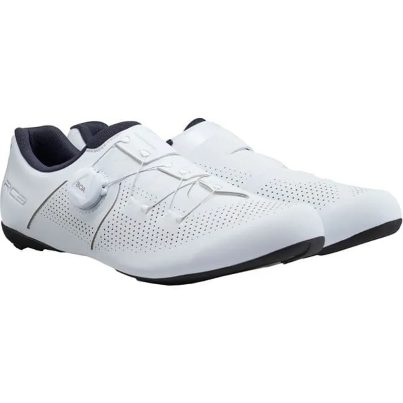 Shimano RC302 Road Shoes in White-1
