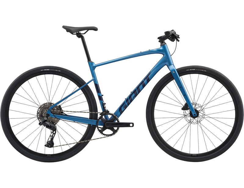Balfes Bikes Giant FastRoad AR 1 Hybrid Bike 2026 in Electron Blue | Free postage over £30, £10 off first order, price match & 0% finance.