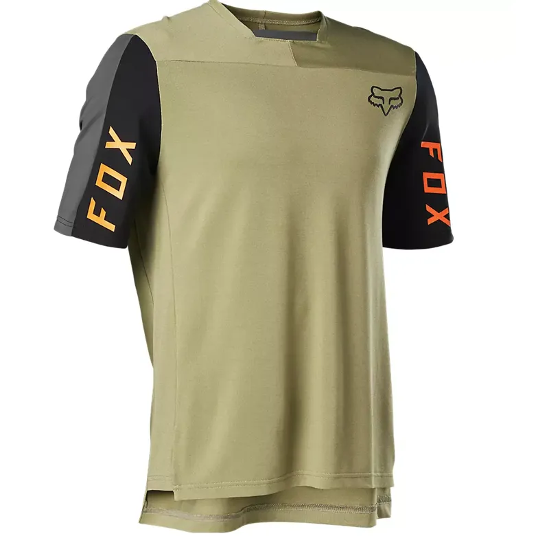 Fox Racing Defend Pro Short Sleeve Jersey in Brick