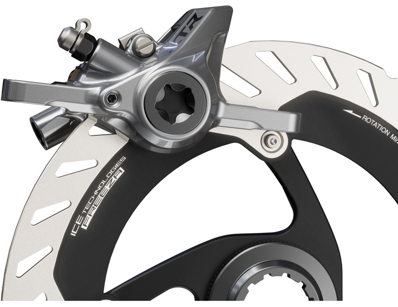 Shimano BR-M9200 XTR 2 pot post mount calliper in Grey-1
