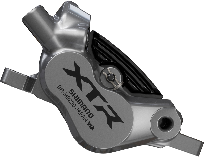Shimano BR-M9220 XTR 4 pot post mount calliper in Grey-4