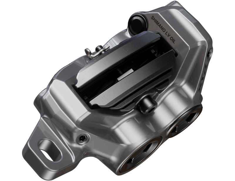 Shimano BR-M9220 XTR 4 pot post mount calliper in Grey-2
