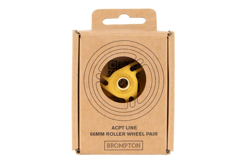 Brompton ACPT Line Roller Wheel Pair in Gold-2