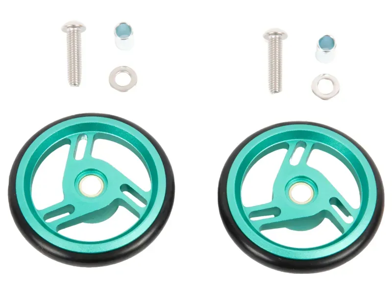 Brompton ACPT Line Roller Wheel Pair in Green-1