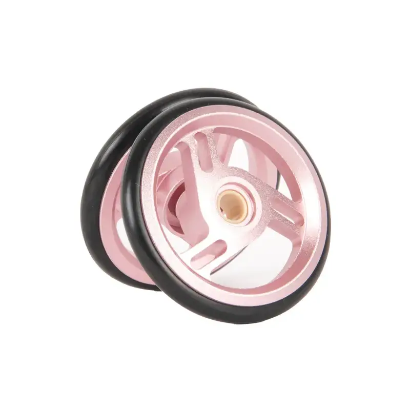 Balfes Bikes Brompton ACPT Line Roller Wheel Pair in Pink | Free postage over £30, £10 off first order, price match & 0% finance.