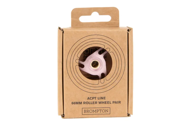 Brompton ACPT Line Roller Wheel Pair in Pink-2