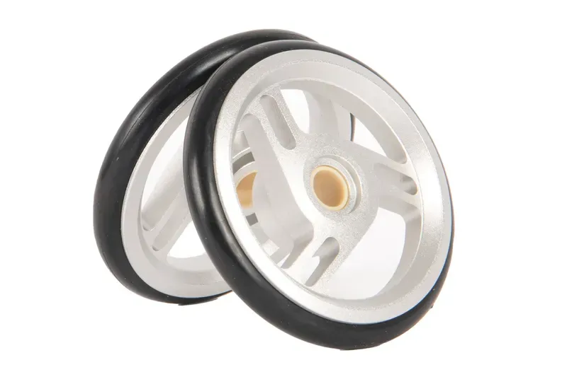 Brompton ACPT Line Roller Wheel Pair in Silver
