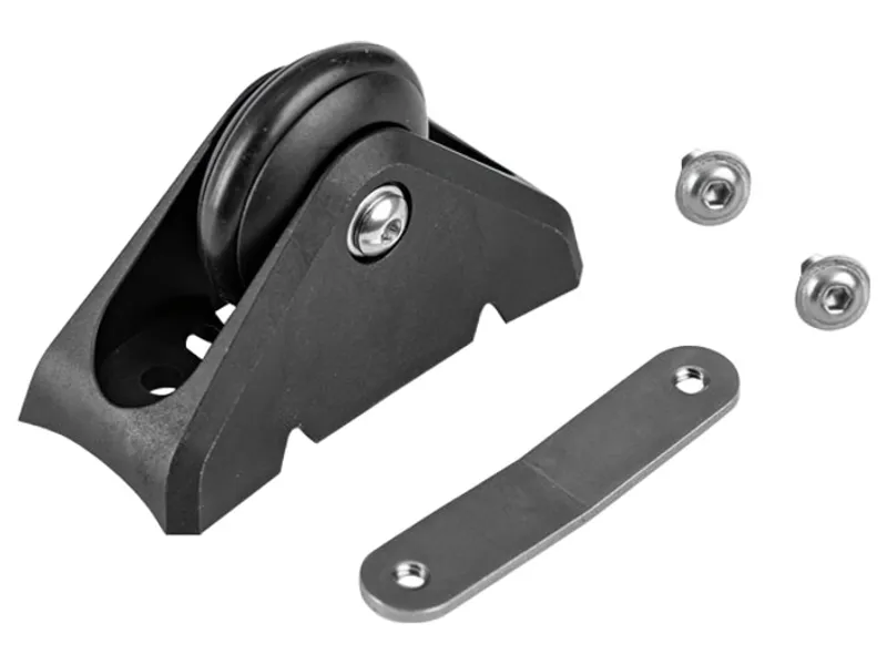 Brompton Advance Rear Mudguard Roller Wheel in Black