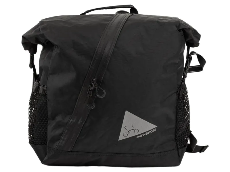 Brompton x and wander Backpack in black