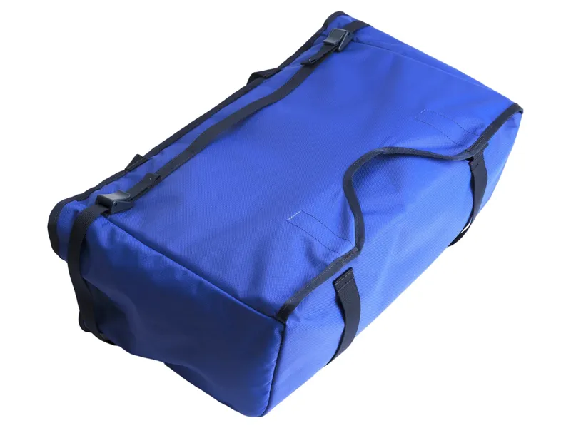 Brompton Basket Bag L + Brace + Frame 23L in Blue-3