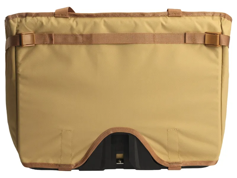 Brompton Basket Bag L + Brace + Frame 23L in Sand-2