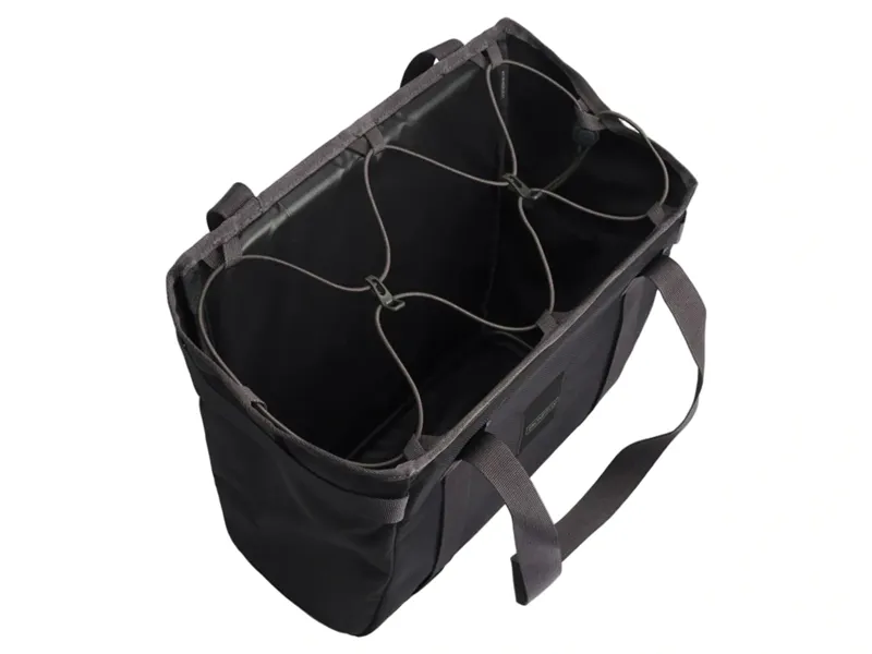 Brompton Basket Bag S + Brace + Frame 10L in Black-2